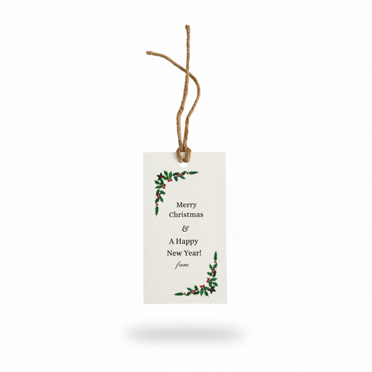 Holly Berry Gift Tag (set of 10)