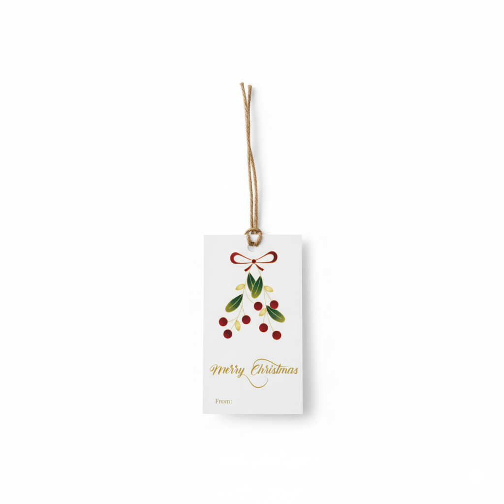 Merry Christmas Gift Tag (set of 10)