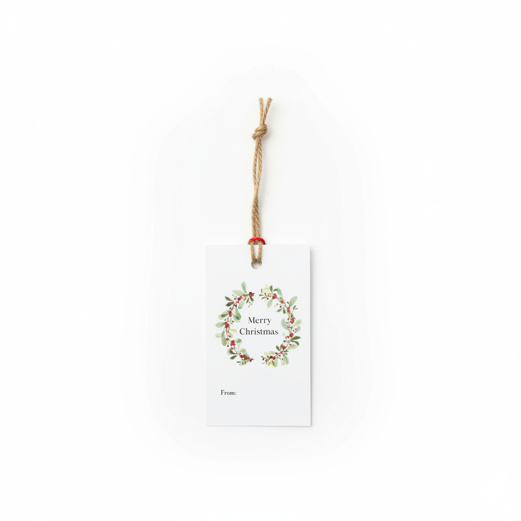 Merry Christmas Gift Tag (set of 10)