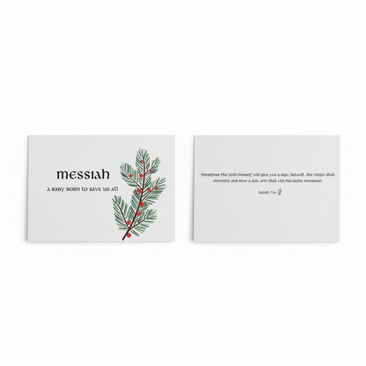 Messiah Christmas Greeting Card