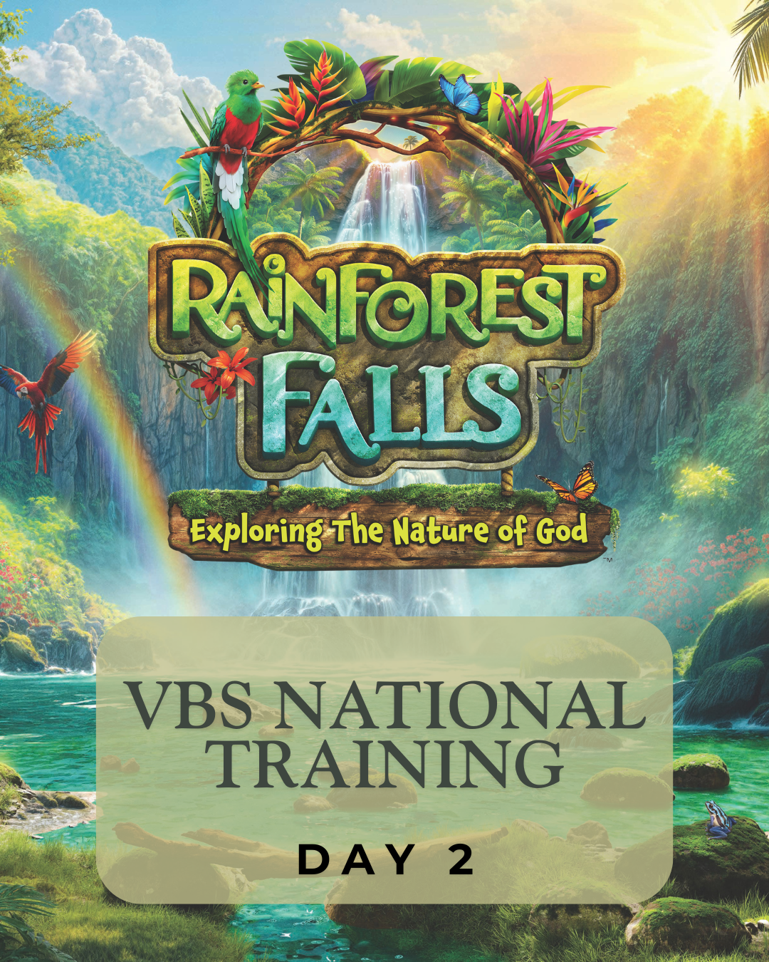 Rainforest Falls VBS 2026 – National Training Pass