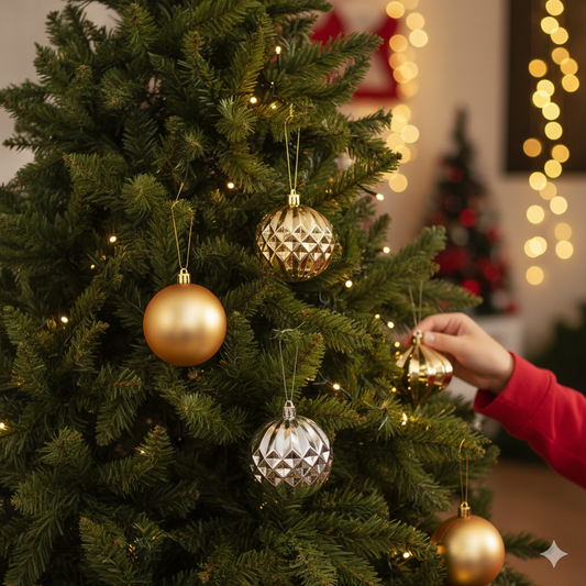 Champagne Christmas Ornaments