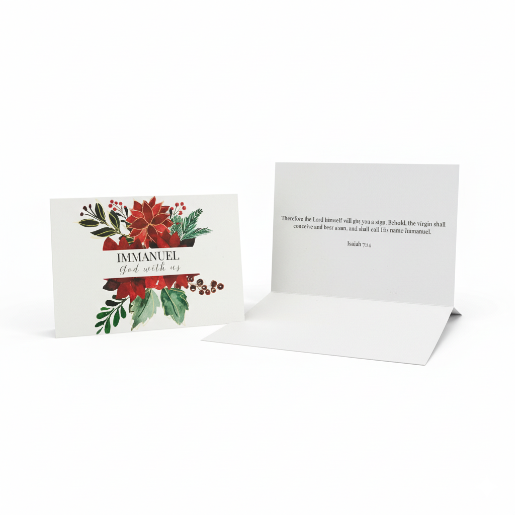 Immanuel Christmas Greeting Card