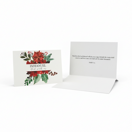 Immanuel Christmas Greeting Card