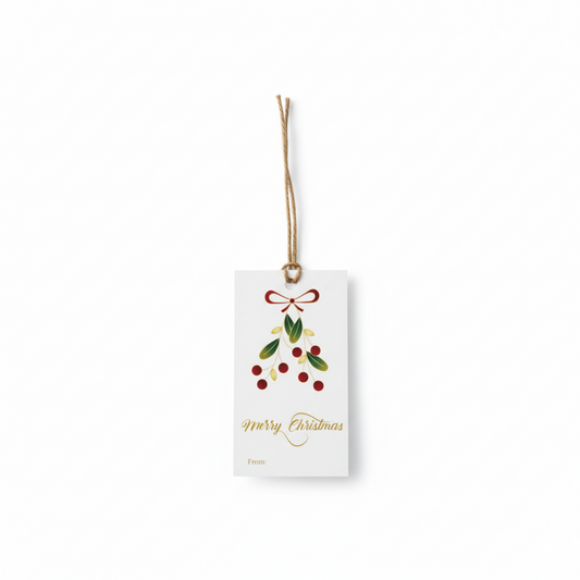 Merry Christmas Gift Tag (set of 10)
