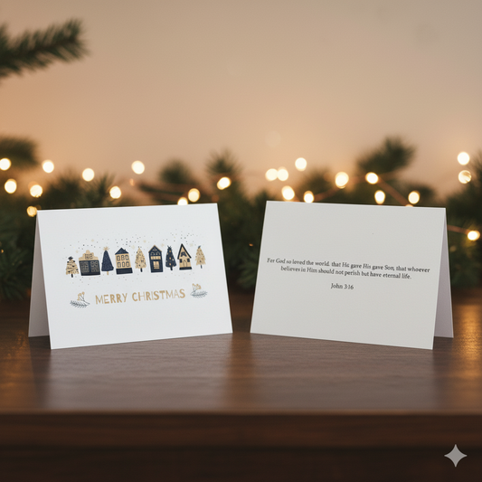 Merry Christmas Greeting Card