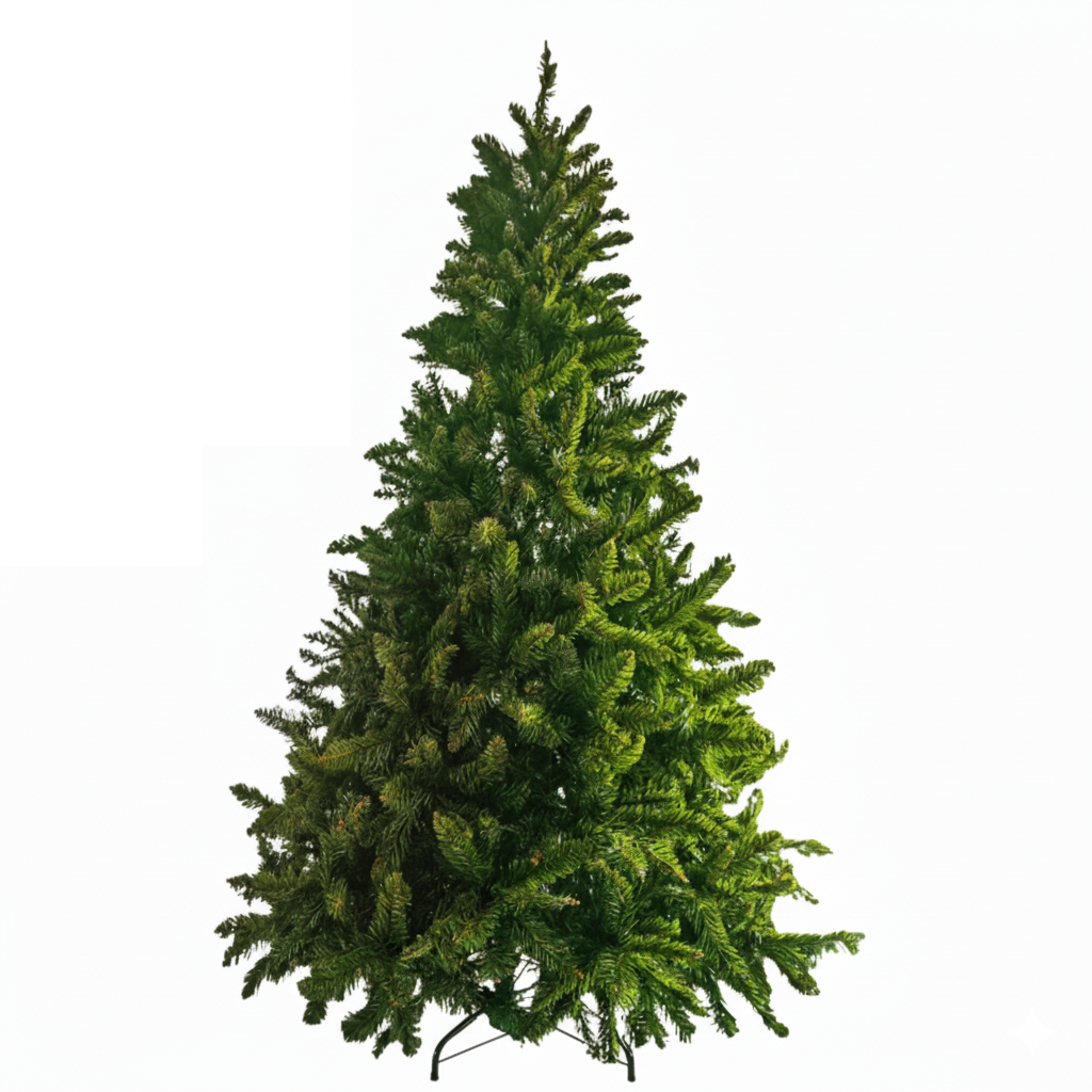 Imported Traditional Spruce Christmas Tree - 7Ft